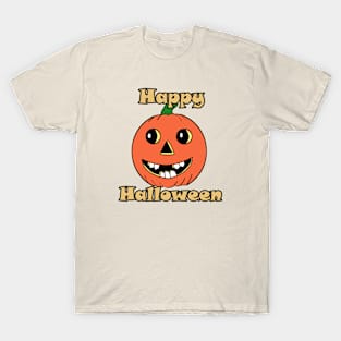 Vintage Halloween Pumpkin T-Shirt
